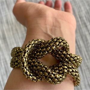 Twisted Gold Bracelet